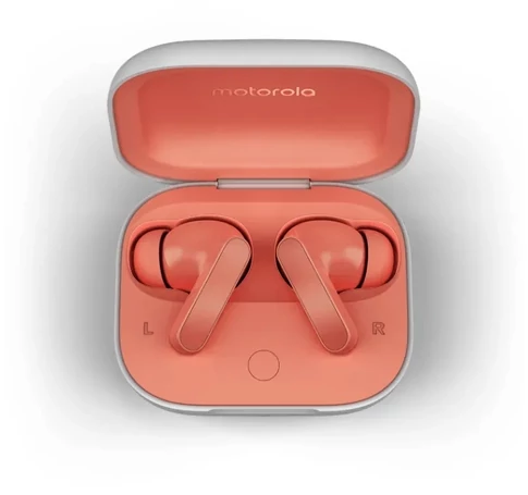 Moto Buds Peach Pink
