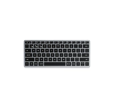 Satechi Slim X1 keyboard Office Bluetooth QWERTY English Black, Grey
