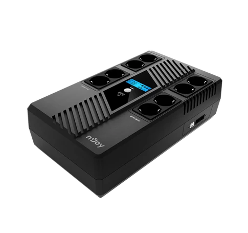 NJOY Szünetmentes Token 800, 600VA, 360W, Line-Interactive, USB
