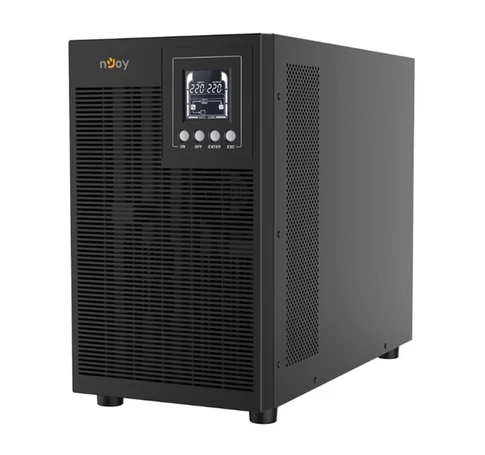 NJOY Szünetmentes ECHO PRO 3000, 3000VA, 2400W, Online, LCD display