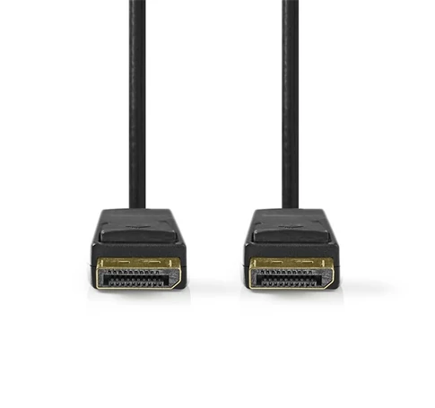 Nedis CCGL37010BK20 Displayport kábel 4K@60Hz, aranyozott csatlakozók, 2m