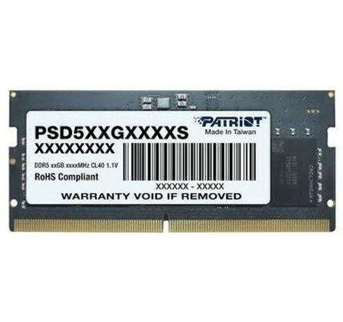 RAM Patriot Signature 32GB (1x32GB) DDR5 5600MHz CL46 SODIMM