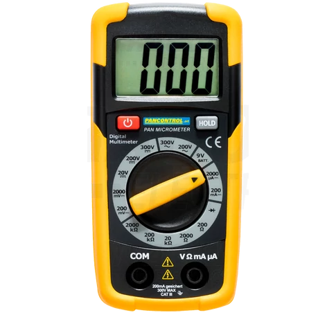 Digitális multiméter  DCV, ACV, DCA, OHM, dioda