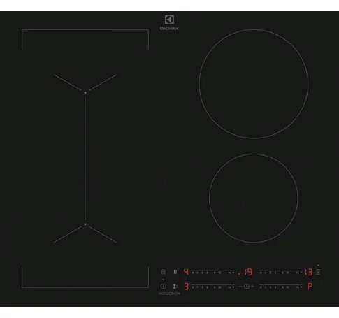 Electrolux EIV63443CT hob Black Built-in Zone induction hob 4 zone(s)