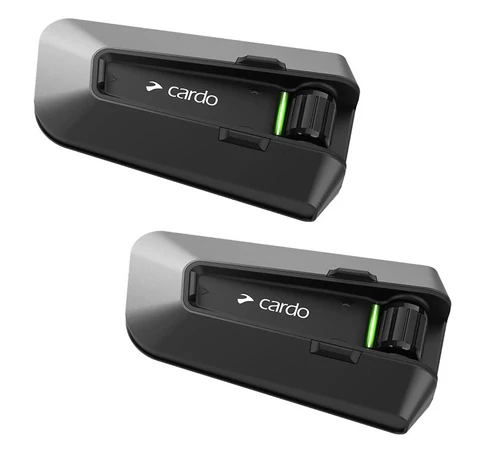 Cardo PT200101 motorcycle intercom 2 channels 1600 m Black
