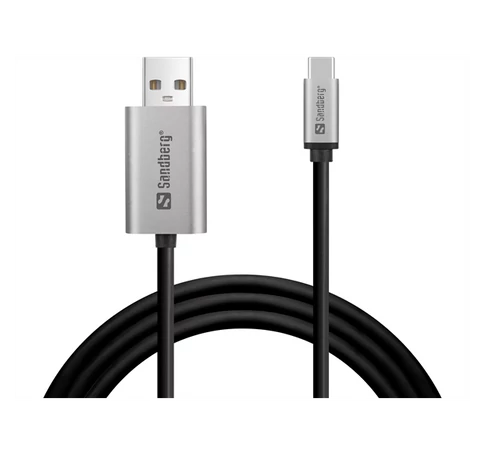 SANDBERG DisplayPort kábel, USB-C to DisplayPort Cable 2M