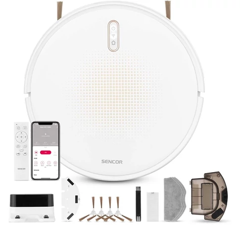 SENCOR SRV 4150WH 2in1 Robotporszívó, Fehér