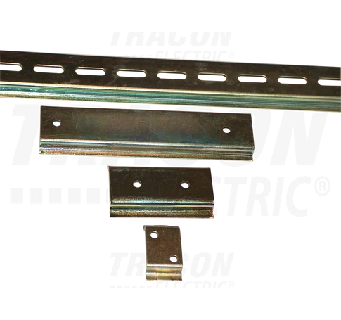 Szerelősín - perforált  35/7.5mm, l=60mm