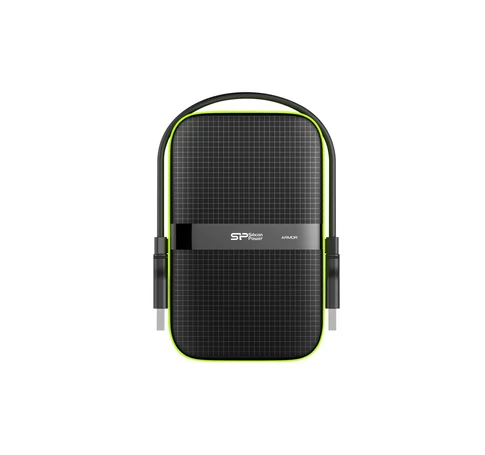 Silicon Power Armor A60 external hard drive 5000 GB Black, Green