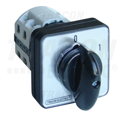 Tokozott közvetlen motorkapcsoló, BE-KI  400V, 50Hz, 25A, 7,5kW, 48×48mm, IP44