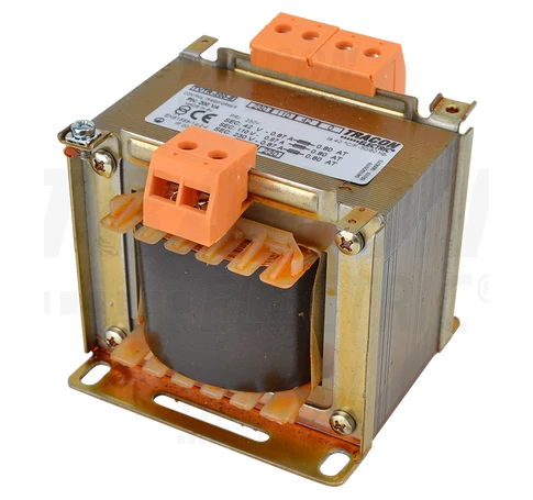 Normál, egyfázisú kistranszformátor  230V / 42-110-230V max.250VA