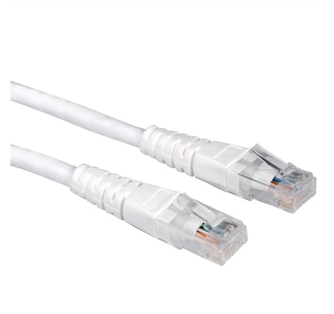 VALUE Kábel UTP CAT6 LSOH, kihúzás gátló, 0,5m, fehér