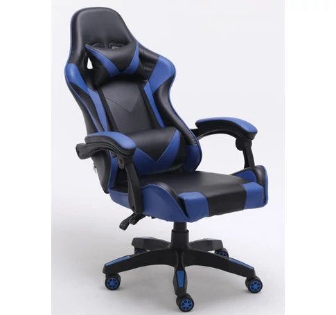Topeshop FOTEL REMUS NIEBIESKI office/computer chair Padded seat Padded backrest