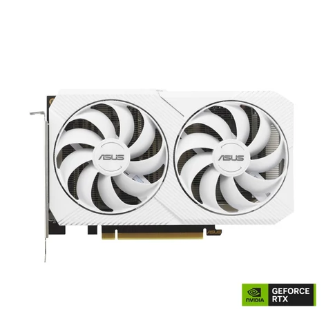 ASUS DUAL-RTX3060-O8G-FEHÉR NVIDIA GeForce RTX 3060 8 GB GDDR6
