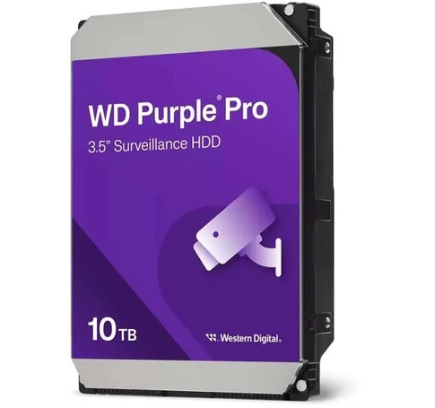 WESTERN DIGITAL 3.5" HDD SATA-III 10TB 7200rpm 256MB Cache, CAVIAR Purple Pro