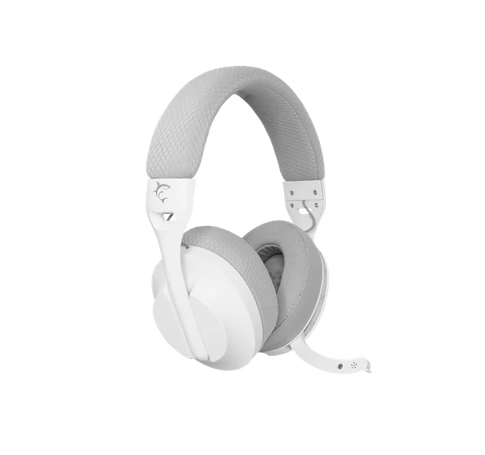 WHITE SHARK FALCON-W, GH-2441W, vezeték nélküli gamer fejhallgató, fehér
