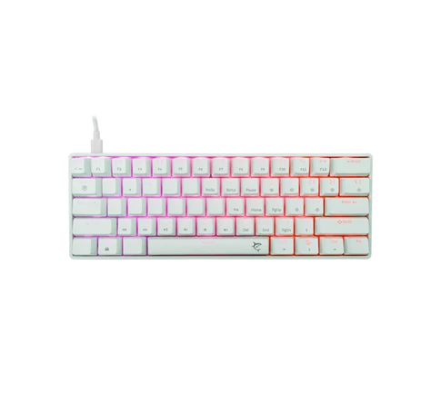 WHITE SHARK SHINOBI-2/W-R-HU mech. bill. 62 piros gomb,fehér,magyar