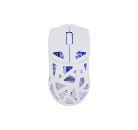 WHITE SHARK WGM-5019W DAGONET-W / 12.000 dpi fehér vez.nélk. gam. egér Pixart3311