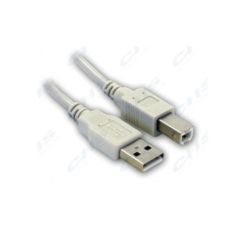WIRETEK kábel USB Összekötő A-B, 1.8m, Male/Male