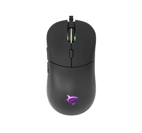 WHITE SHARK BAGDEMAGUS-B, GM-5010B gamer egér, 6D, fekete, 7200 dpi, RGB