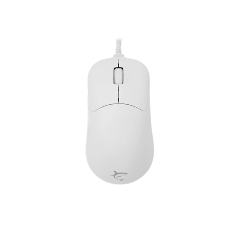 WHITE SHARK GRAPHENE-W, GM-5014W gamer egér,6D, fehér, 6200 dpi, RGB