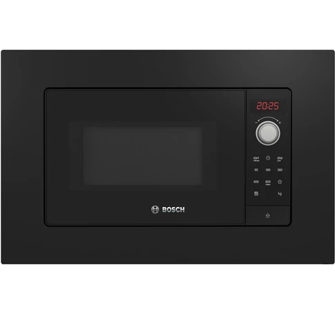 Bosch Serie 2 BFL623MB3 microwave Black Solo microwave Built-in 20 L 800 W