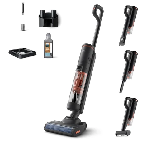 Philips 6000 series XW6264/11 stick vacuum/electric broom Battery Dry&wet Cyclonic Bagless Grey