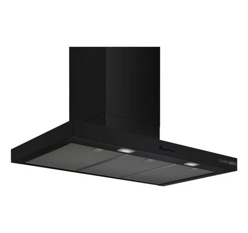 Bosch Serie 4 DWB95CC60 cooker hood Wall-mounted Black 594 m³/h