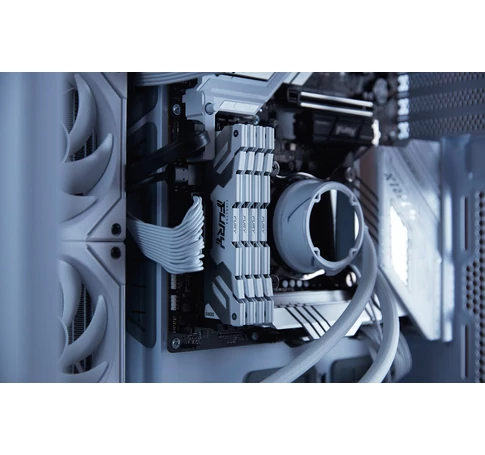 Kingston Technology FURY 16GB 6400MT/s DDR5 CL32 DIMM Renegade White XMP