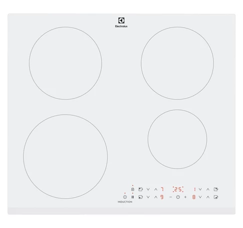 Electrolux LIR60430BW White Built-in 60 cm Zone induction hob 4 zone(s)