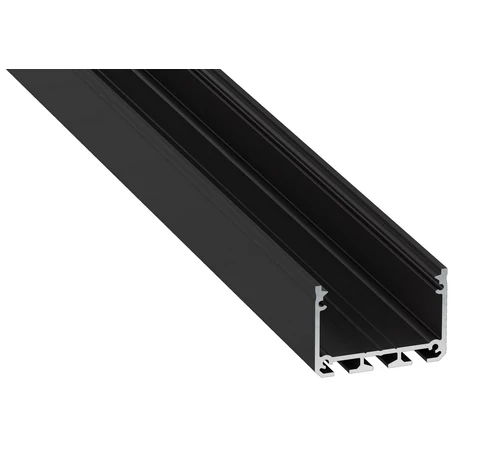 AL-PROFIL ILEDO BLACK 1M (10-0115-10) - Alumínium profil