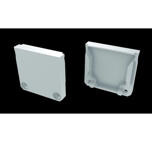 EC-PROFIL DILEDA WHITE ALU (12-0191-11) - Profil zárókupak