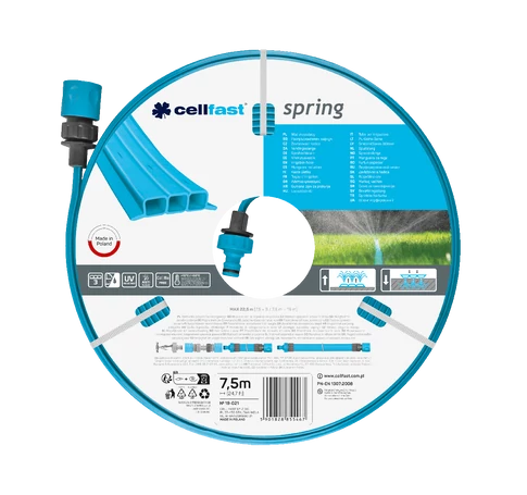 CELLFAST Esőztetőcső Spring 1/2&quot  7,5 m