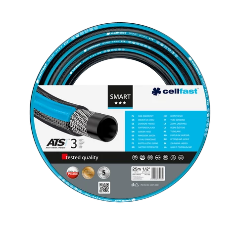 CELLFAST Locsolótömlő 4 rétegű SMART PRO ATS 1/2&quot  25 m