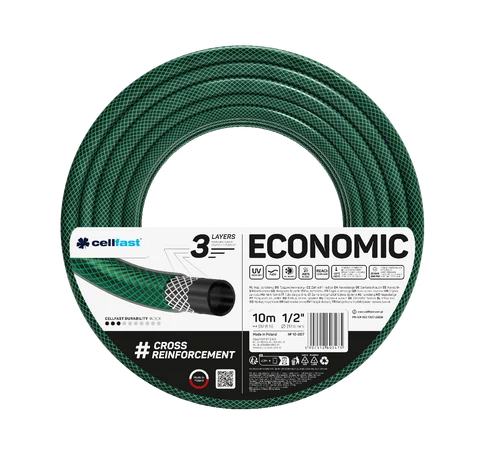 CELLFAST Locsolótömlő 3 rétegű ECONOMIC 1/2&quot  10 m