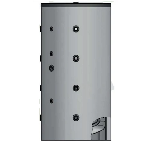 Heizer PUS 302, 300 L-es puffertároló, 10 csonkkal