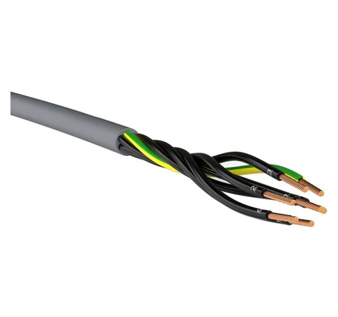 YSLY-Jz 5x10 szürke (0) 300/500V vezérlőkábel