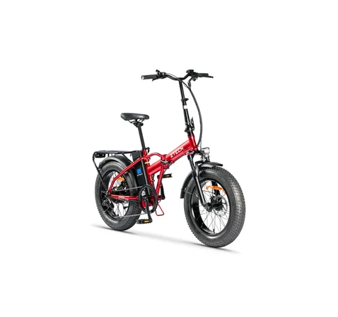 Z-Tech ZT-89-FFF Cameo 6.0 Fatbike Összecsukható Elektromos Kerékpár 250W 36V 15.6Ah Piros