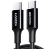 UGREEN US300 USB-C-USB-C kábel, 100W, 5A, 1m (fekete)