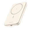 Magnetic Powerbank 5000mAh Ugreen PB560, USB-C, 15W (beige)