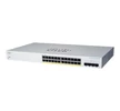 Cisco CBS220-24FP-4X Vezérelt L2 Gigabit Ethernet (10/100/1000) Ethernet-áramellátás (PoE) támogatása Fehér