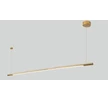 MaxLight P0360D LAMPA WISZĄCA ORGANIC HORIZON 150CM ZŁOTA ŚCIEMNIALNA - MAX-P0360D