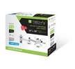 Techly 13-30" Wall Bracket for LED TV LCD Tilting 3 Joints Silver" ICA-LCD 104
