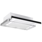Kép 1/2 - Ecorgan Silverline 1350 New-Line teleszkópos 60 cm inox /fekete érintőszenzor