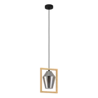 Kép 1/2 - Függeszték E27 1x40Wátlfek/fa Viglioni