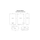 Kép 5/9 - Centrometal El-Cm ePlus 4,5 kW elektromos kazán központi fűtéshez és indirekt HMV tartállyal kiegészítve HMV előállításhoz