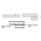 Kép 4/8 - FALCON U-HEAT Alu-Mat elektromos fűtőszőnyeg laminált padlóhoz 1,5 m2 = 210 Watt (elektromos padlófűtés 140 W/m2)