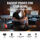 Kép 2/3 - Jackery Explorer 1000Wh Hordozható Elektromos Aggregátor Akkumulátor, Napelemes Generátor Kültéri- és Vészhelyzeti Használatra