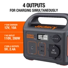 Kép 3/4 - Jackery Explorer 240Wh Hordozható Elektromos Aggregátor Akkumulátor, Napelemes Generátor Kültéri- és Vészhelyzeti Használatra