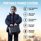 Kép 4/4 - Jackery Explorer 240Wh Hordozható Elektromos Aggregátor Akkumulátor, Napelemes Generátor Kültéri- és Vészhelyzeti Használatra